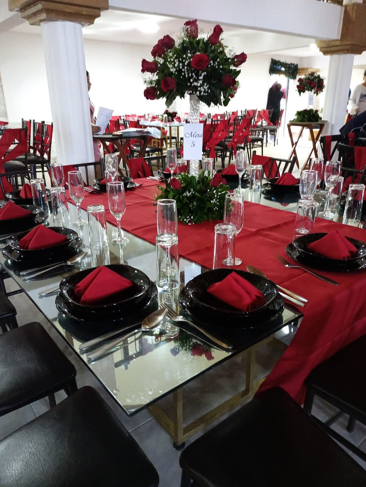 Montaje de XV años en Palace